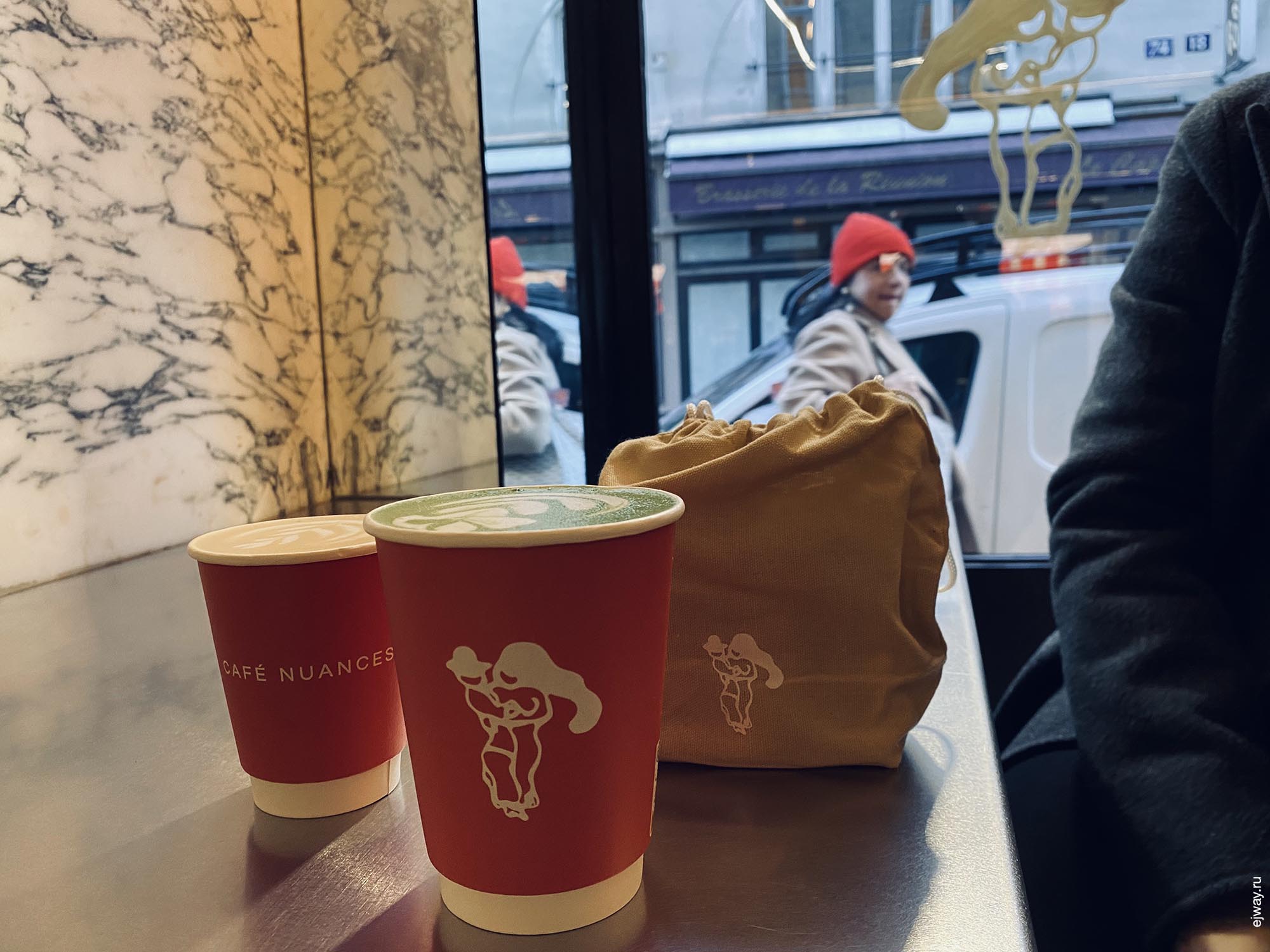 Франция, Париж, Rose des sables. Cafe nuances