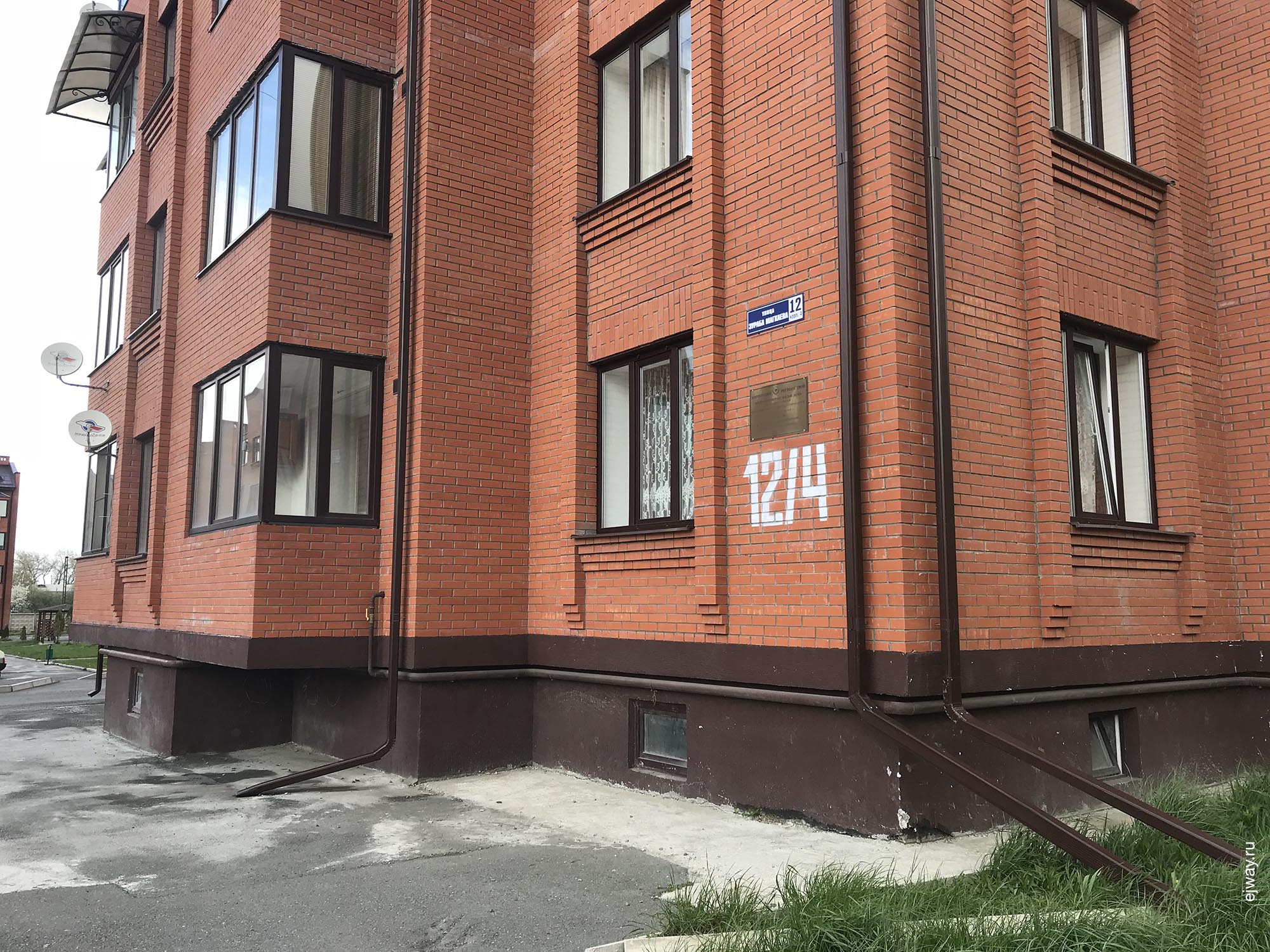 Россия, Владикавказ, Нумерация домов, ejway.ru, номер, дом, навигация