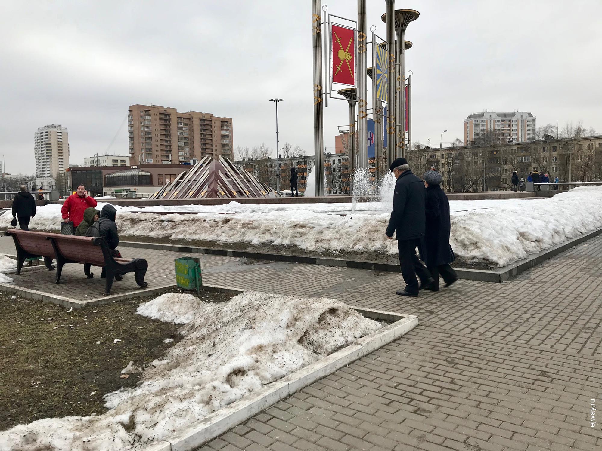Россия, Москва, сезон фонтанов, ejway.ru