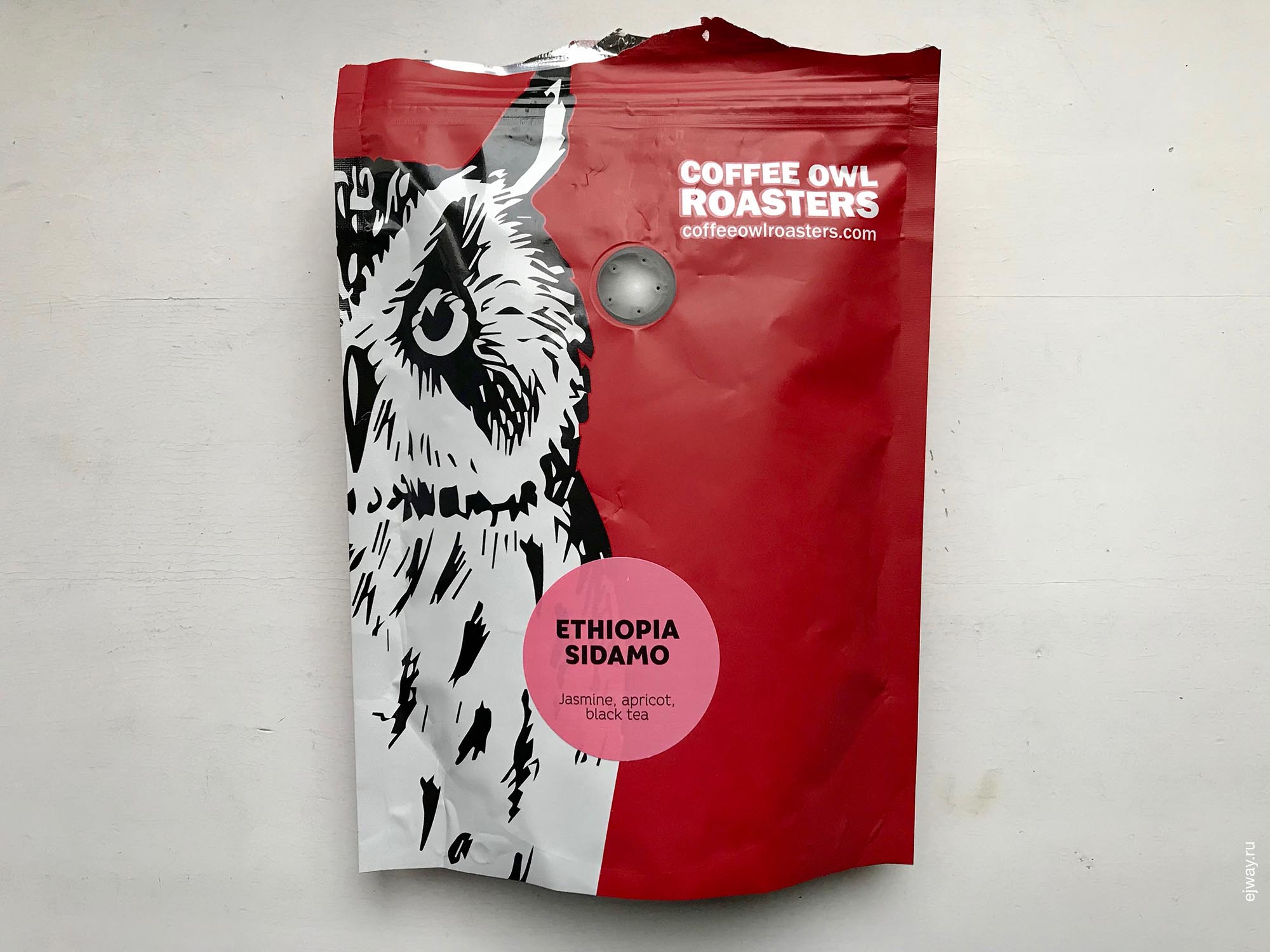 Россия, Москва, Ethiopia Sidamo. Coffee Owl Roasters, ejway.ru, кофе, кофе в зернах на 5, coffee owl roasters, открытие