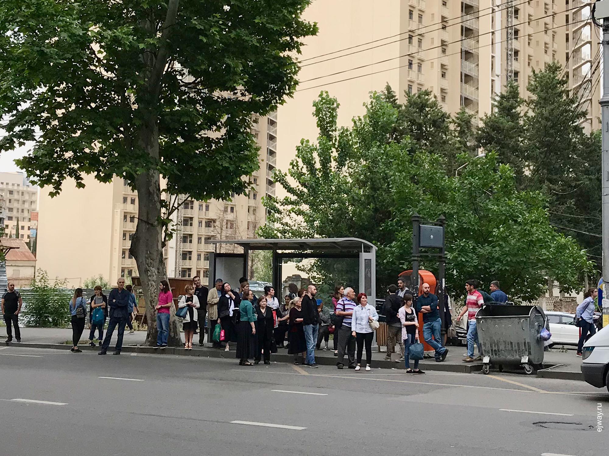Грузия, Тбилиси, Забастовка машинистов метро, ejway.ru, остановка