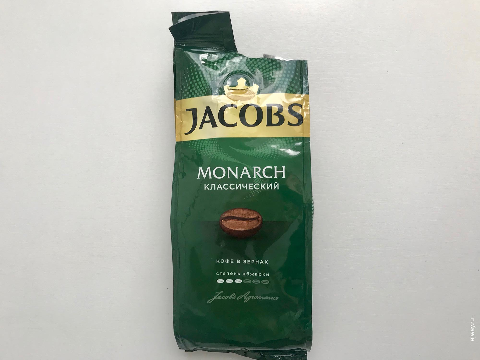 Россия, Адлер, Monarch Классический. Jacobs, ejway.ru, кофе, кофе в зернах на 2, jacobs