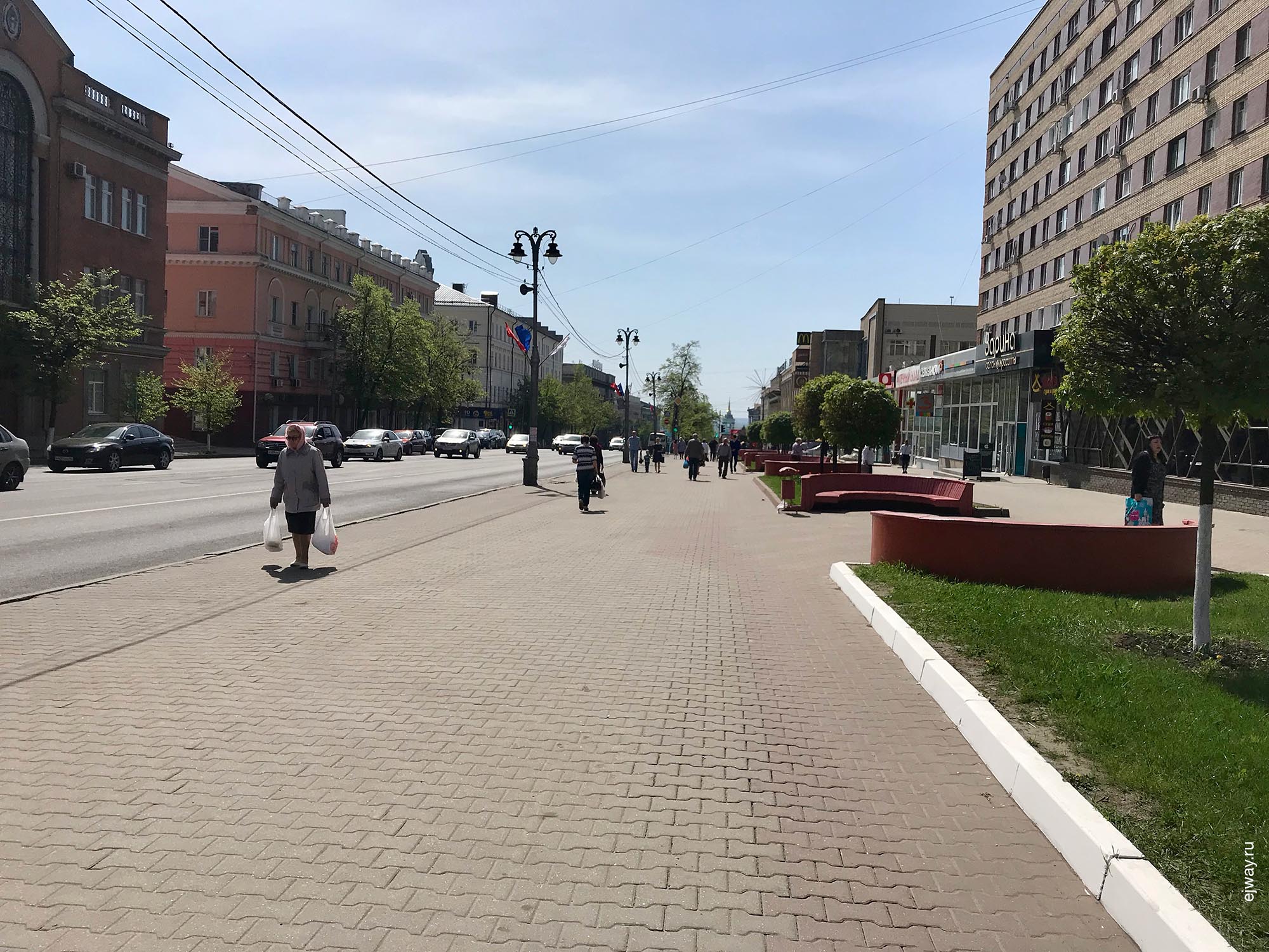 Россия, Центр Курска, ejway.ru, улицы, центр