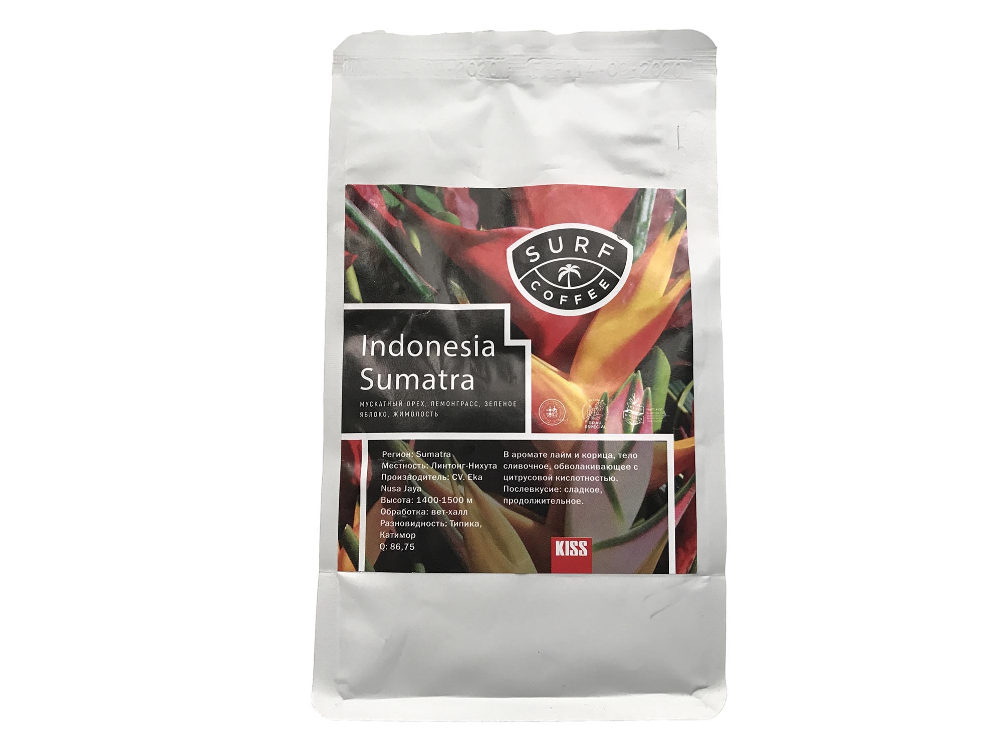 Россия, Мурманск, Surf Coffee. Indonesia Sumatra, ejway.ru,  кофе в зернах на 4, surf cafe