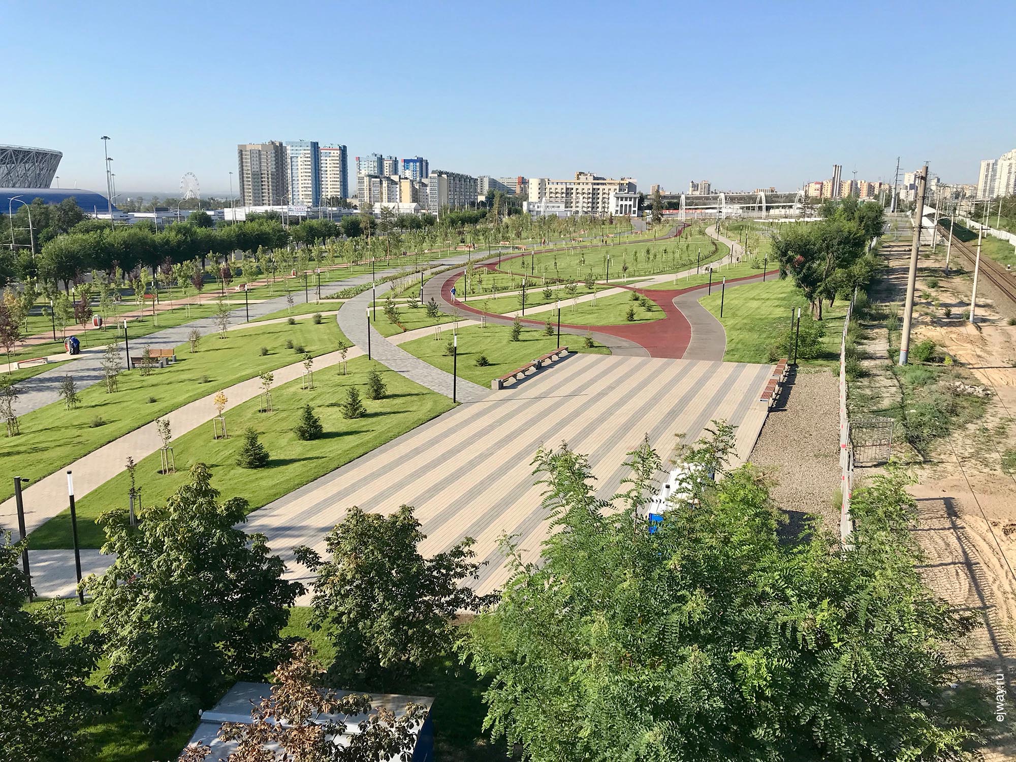 Россия, Волгоград, Город в трех фотографиях, ejway.ru, город, парк