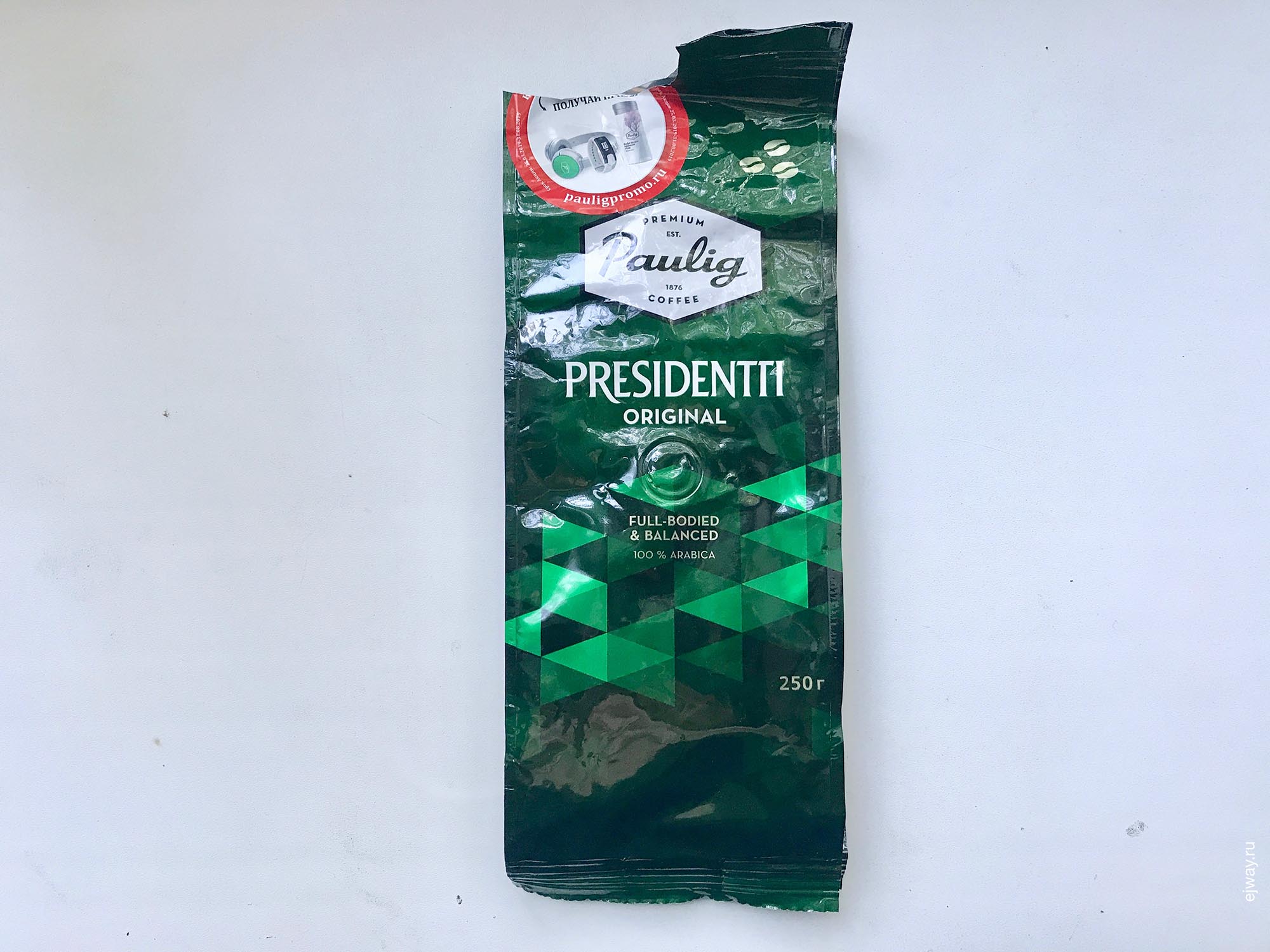 Россия, Москва, Presidentti Original. Paulig, ejway.ru, кофе, кофе в зернах на 3, paulig
