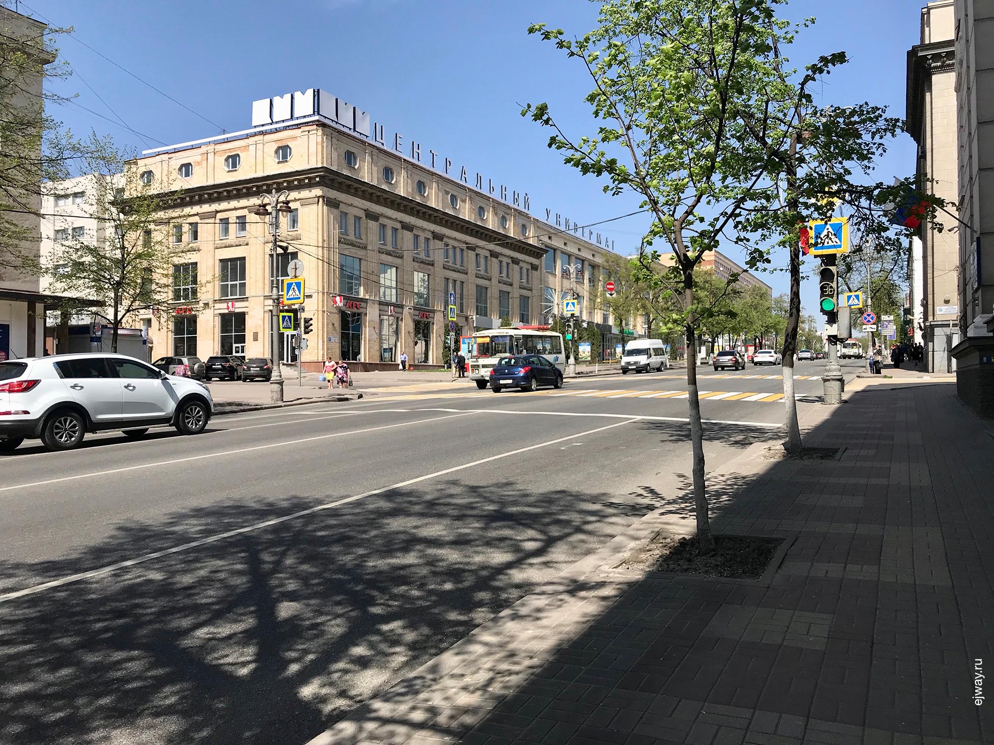 Россия, Центр Курска, ejway.ru, улицы, центр