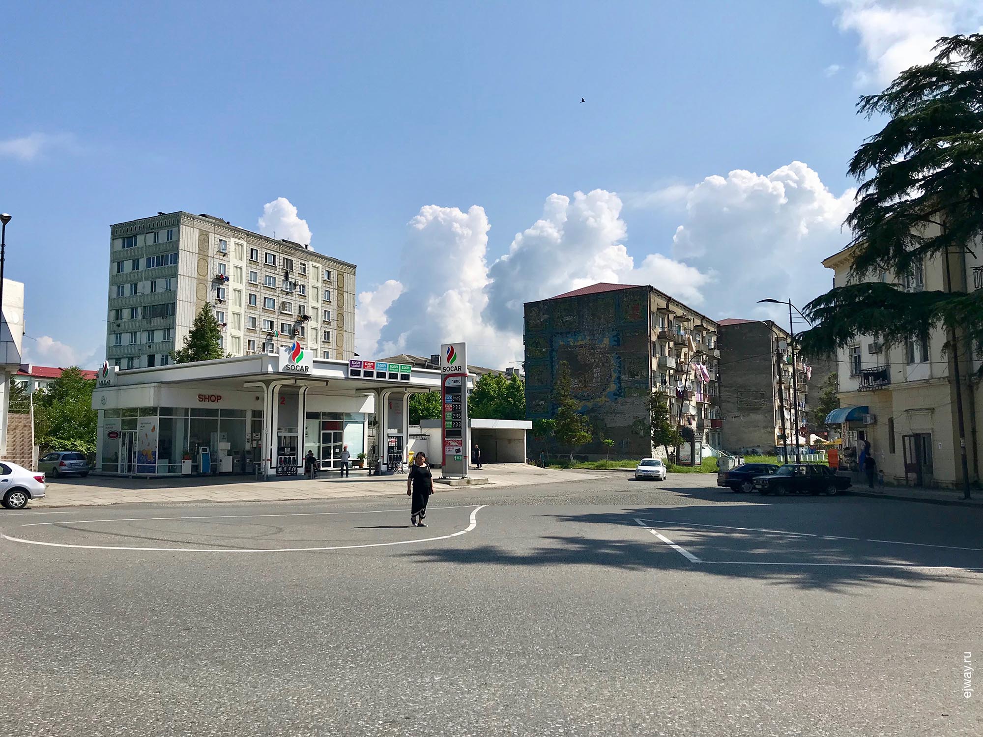 Грузия, Портовый Поти, ejway.ru, улицы
